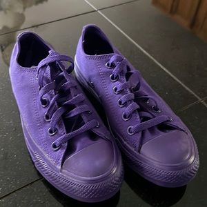 Converse All-Star Purple Sneakers Sz7
